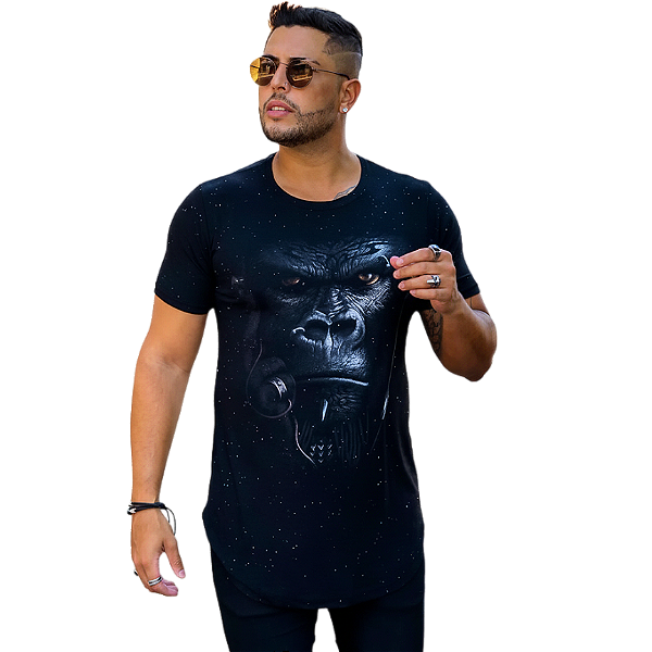Camiseta RC Gorilla Preta