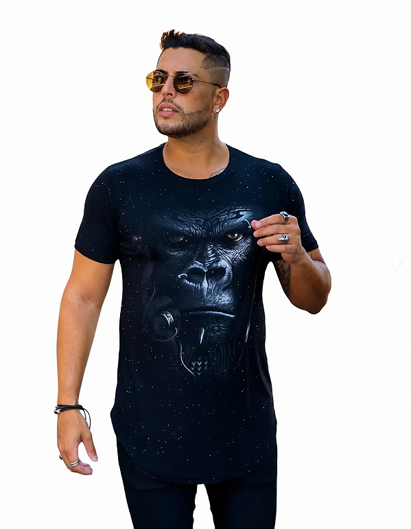 Camiseta RC Gorilla Preta