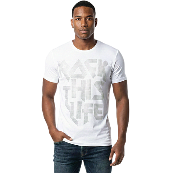 Camiseta RC Rock This Life c/ Strass