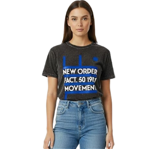 Camiseta LP Estonada Baby Look New Order