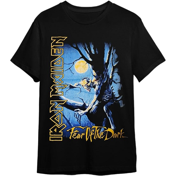 Camiseta Iron Maiden Fear of The Dark