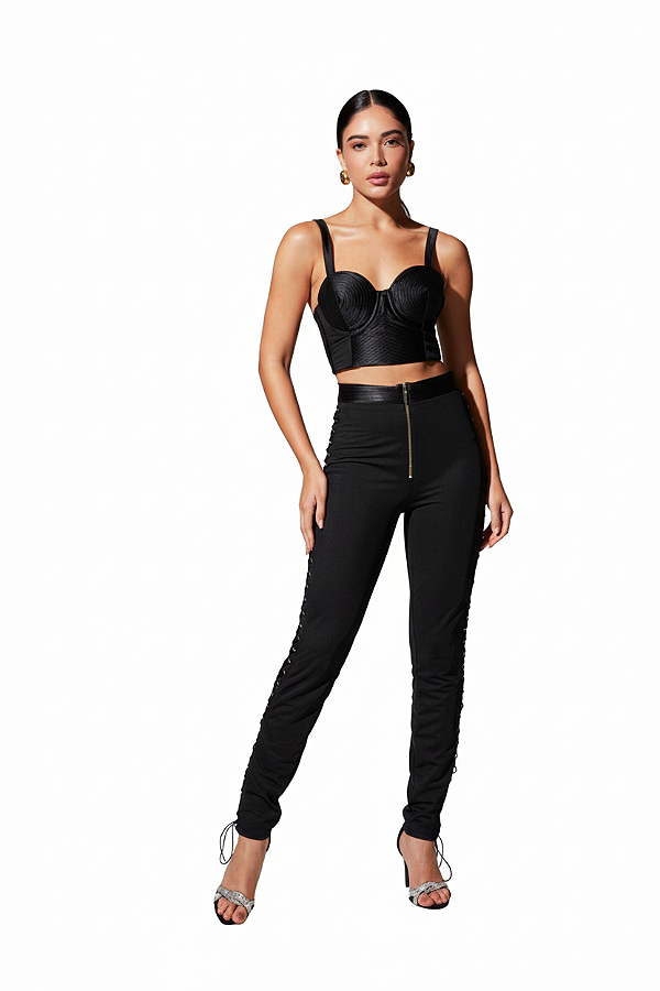 Calça Ari Preto c/ Ilhós