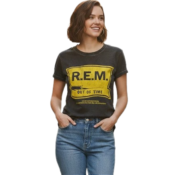 Camiseta LP Estonada Baby Look R.E.M
