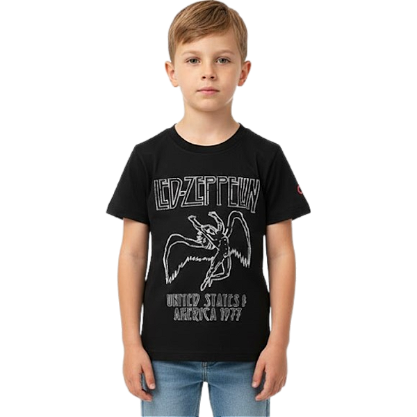 Camiseta LP Infantil Led Zepellin