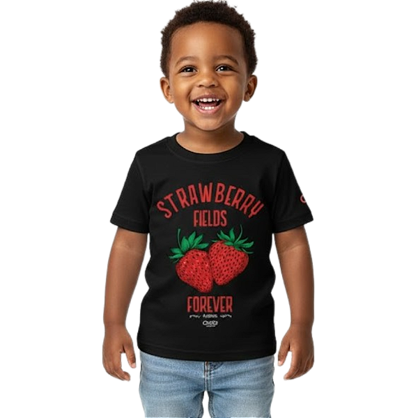Camiseta LP Infantil Strawberry Fields