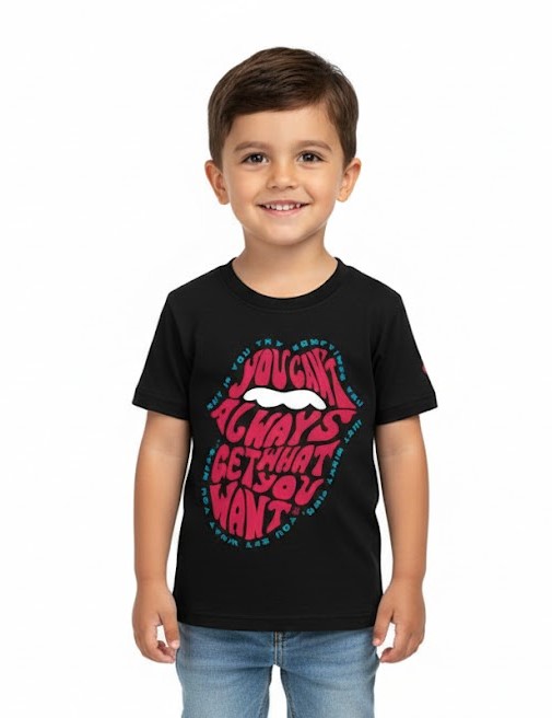 Camiseta LP Infantil Rolling Stones