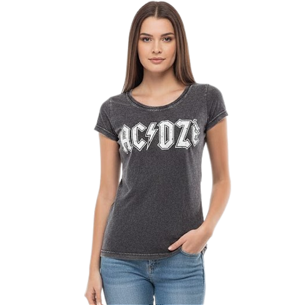 Camiseta LP Estonada Baby Look AC/DZE