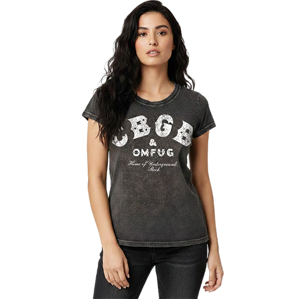 Camiseta LP Estonada Baby Look CBGB