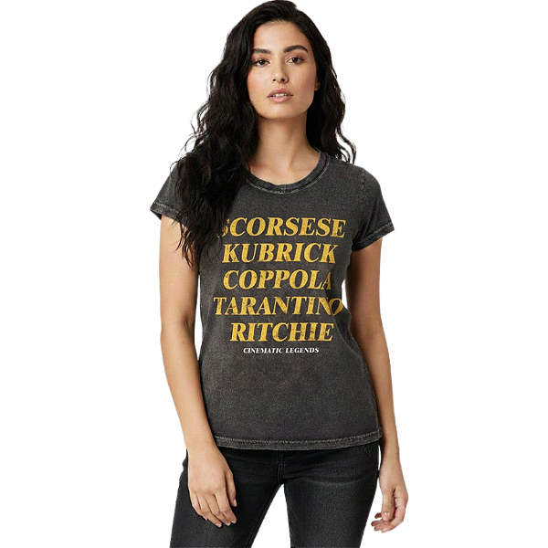 Camiseta LP Estonada Baby Look Cineastas