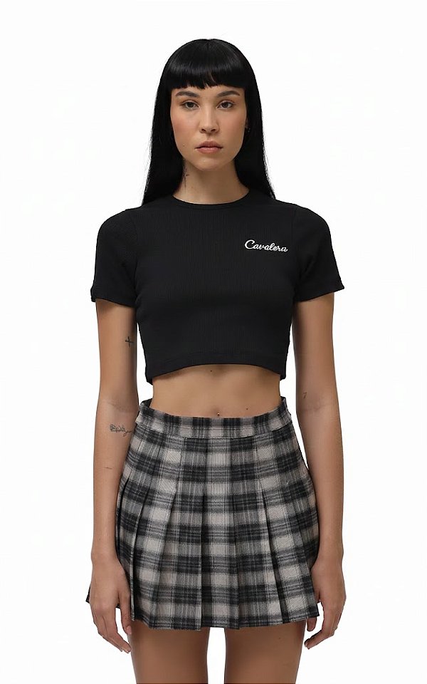 Cropped Cavalera Preto