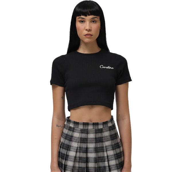Cropped Cavalera Preto