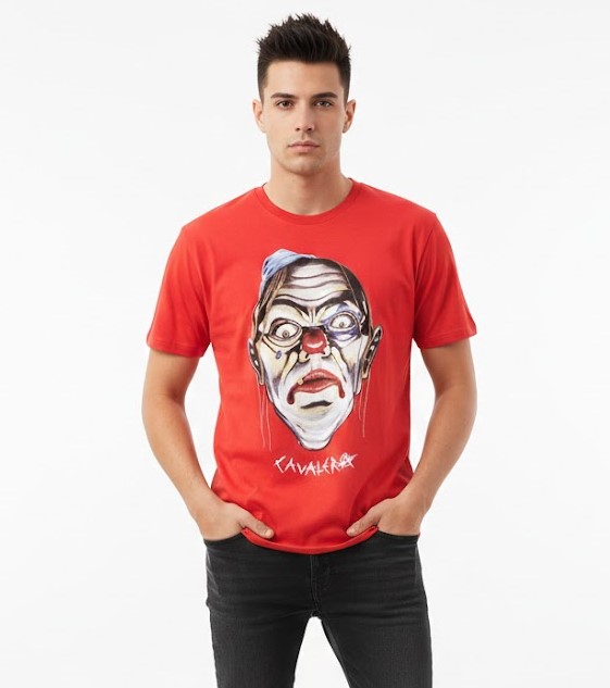 Camiseta Cavalera Clown Red
