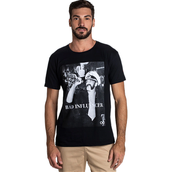 Camiseta LP Bad Influencer Lemmy Kilmister
