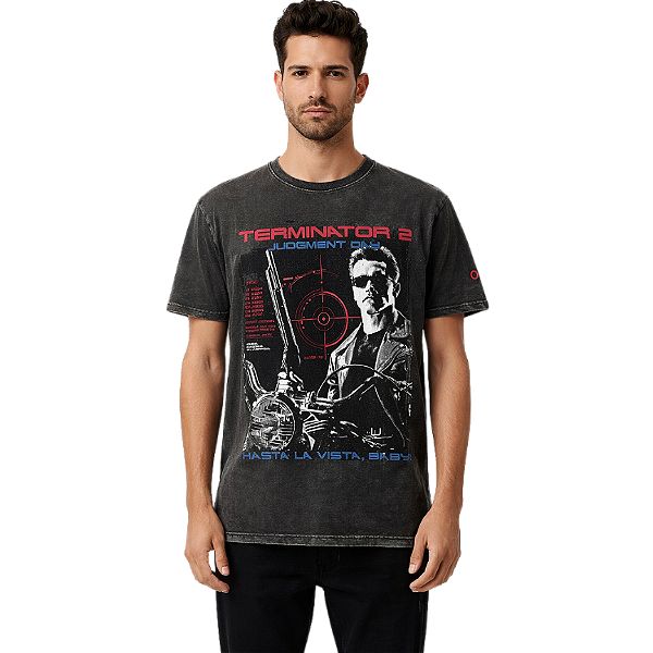 Camiseta LP Estonada Exterminador do Futuro