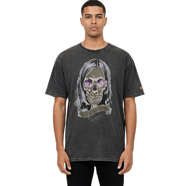 Camiseta LP Estonada Skull Ozzy