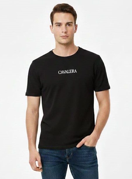 Camiseta Cavalera Comfort Premium Bordado
