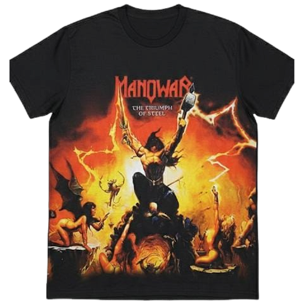 Camiseta Manowar Poliéster