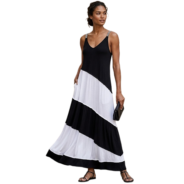 Vestido Dual Color Elegance