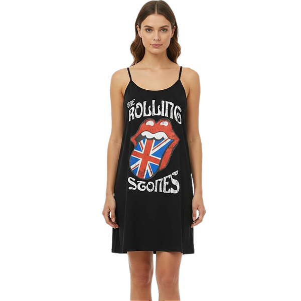 Vestido RC Rolling Stones Alça