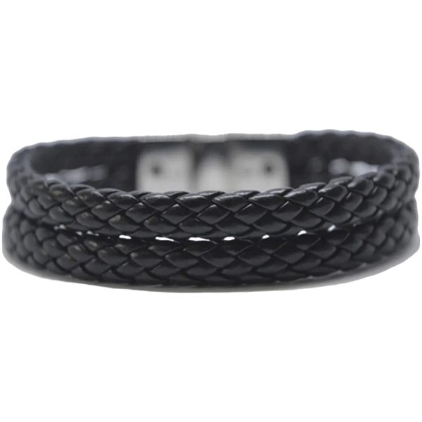 Pulseira Couro Dupla
