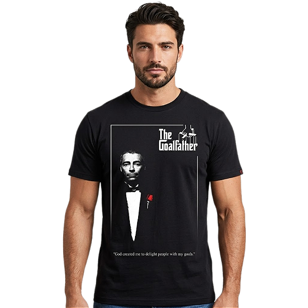 Camiseta LP Preta The Goal Father Ed. Limitada