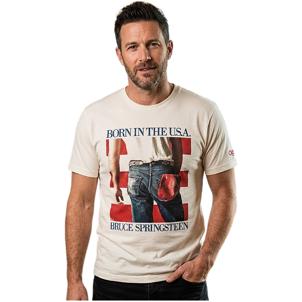 Camiseta LP Off White Bruce Springsteen