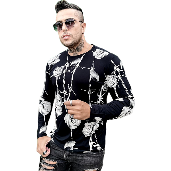 Blusa RC Manga Longa