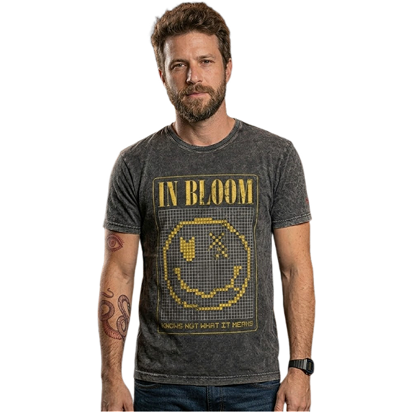 Camiseta LP Estonada Nirvana In Bloom