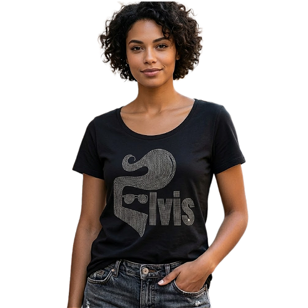Camiseta RC Elvis c/ Strass