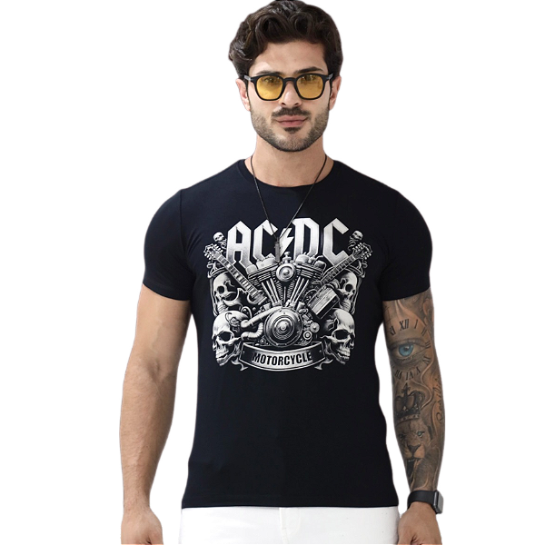 Camiseta RC Ac/Dc Motorcycle