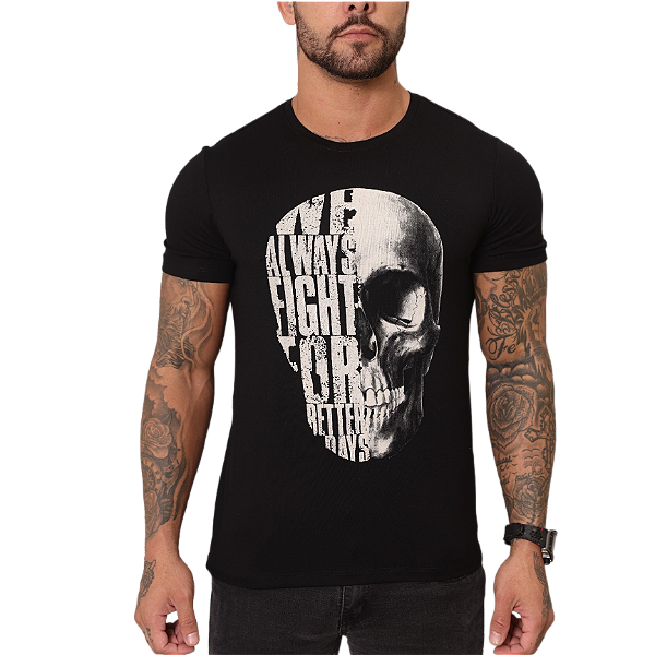 Camiseta RC Skull We Always Fight