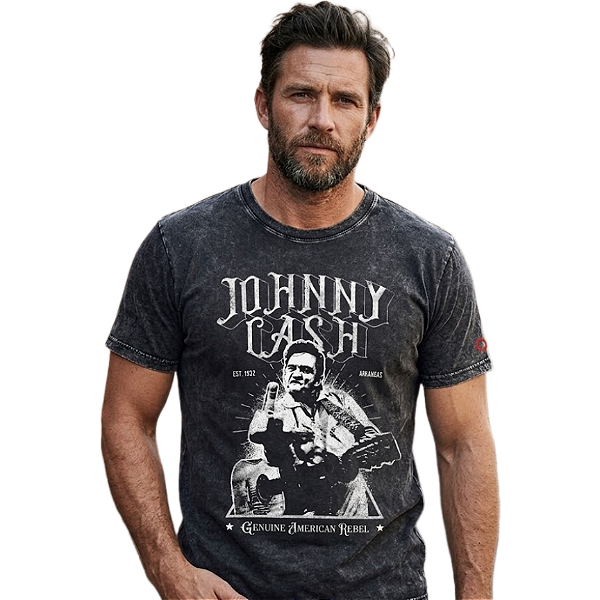 Camiseta LP Estonada Johnny Cash