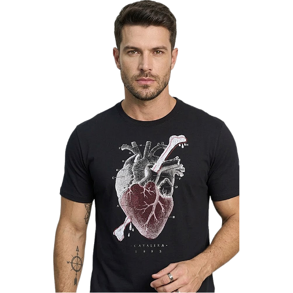 Camiseta Cavalera Heart