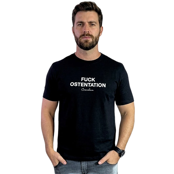 Camiseta Cavalera Fuck Ostentation