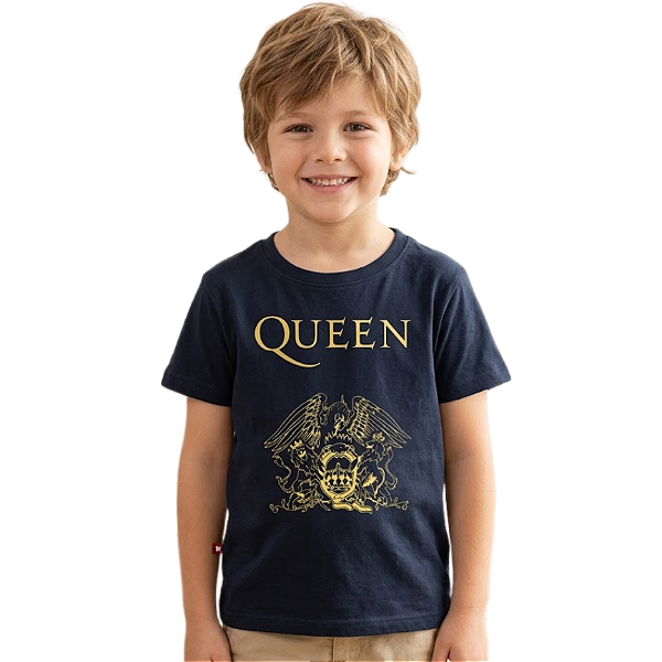 Camiseta Infantil Queen
