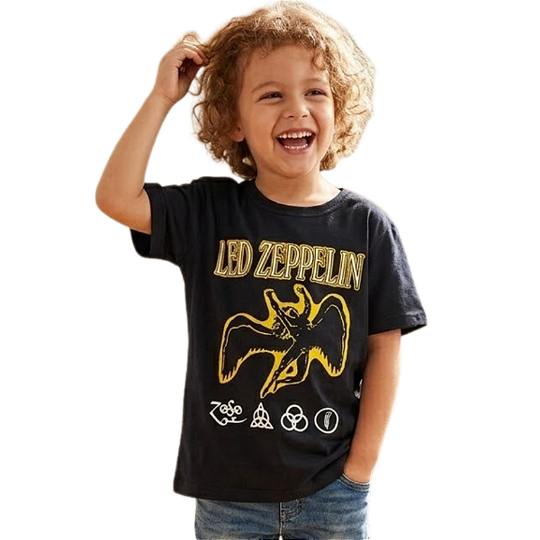 Camiseta Infantil Led Zeppelin