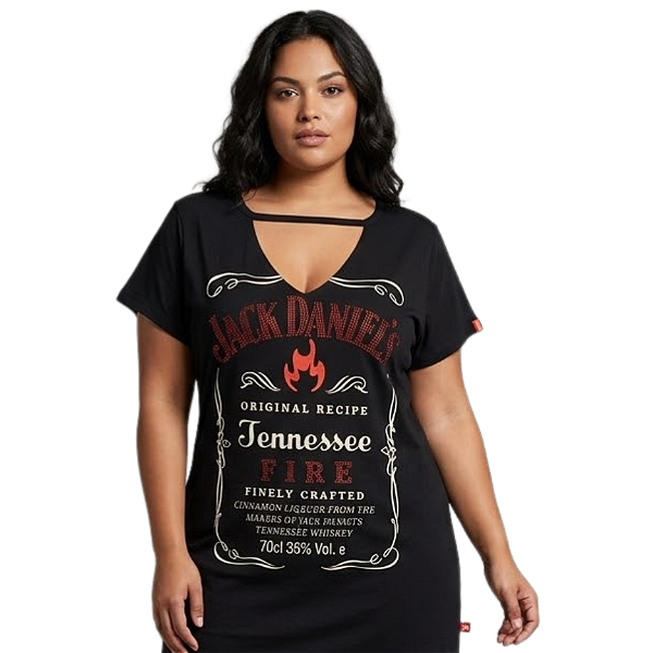 Camiseta Customizada Jack Daniels