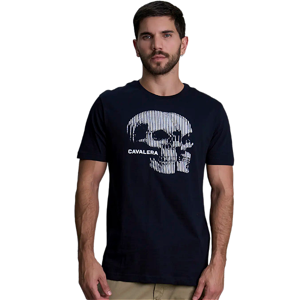 Camiseta Cavalera Indie Relief Skull