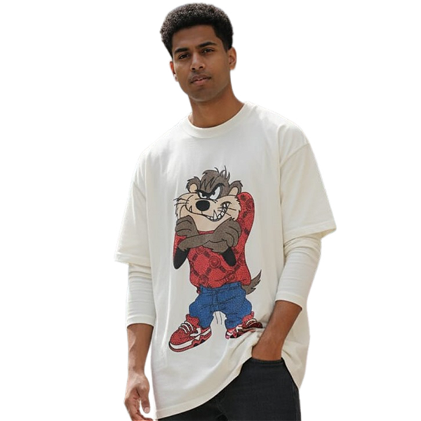 Camiseta Cavalera Oversize Taz Mania