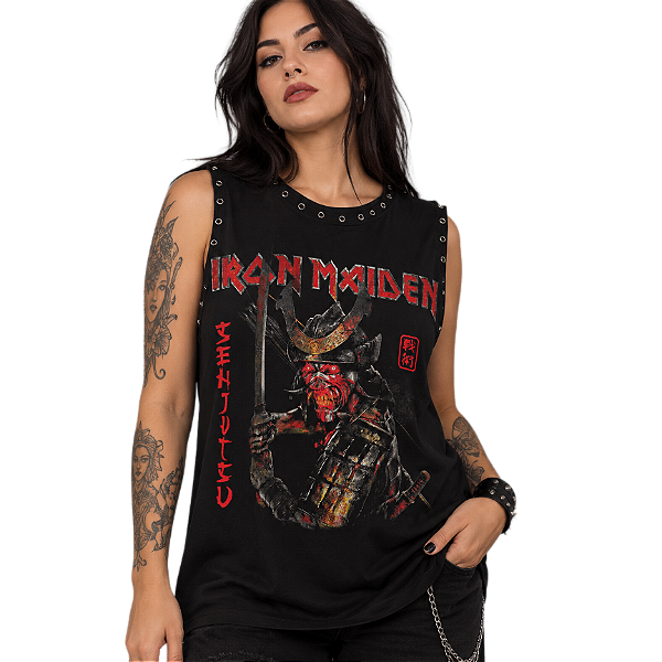 Regata Customizada Iron Maiden Senjutsu