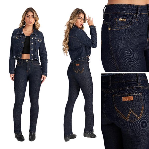 CALÇA BOOT CUT CÓS ALTO 5186