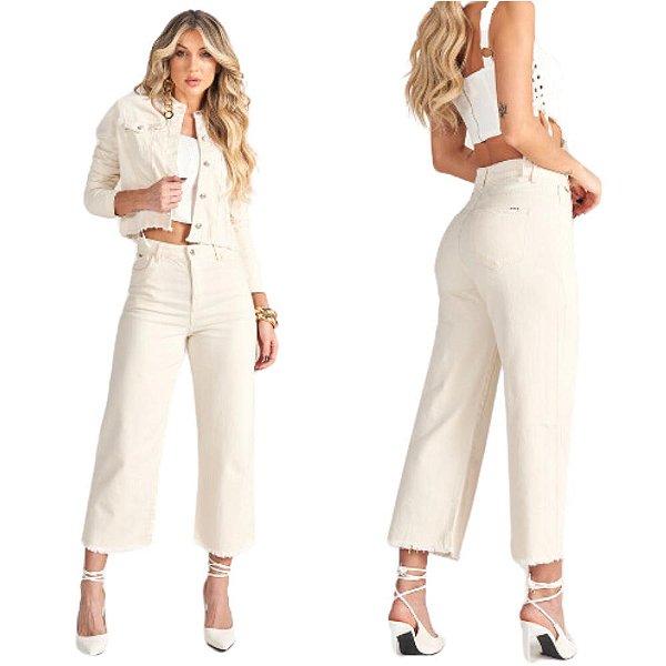 CALÇA PANTACOURT OFF WHITE 80589