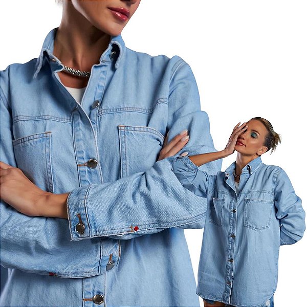 CAMISÃO JEANS 21179