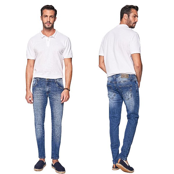 CALÇA SKINNY DESFIADA 70482