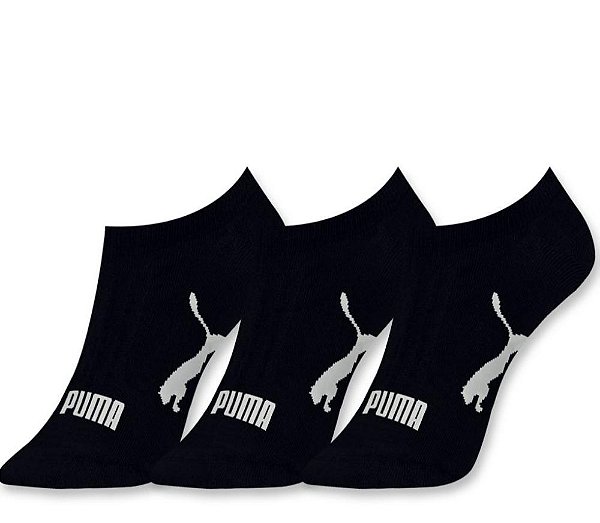 KIT 3 PARES MEIA INVISIVEL MASCULINA - PUMA 45156998