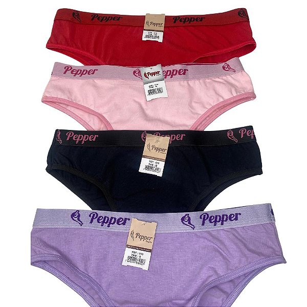 CALCINHA COMFORT EM ALGODÃO - PEPPER SP1520
