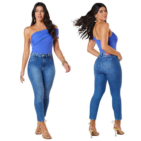 CALÇA SKINNY CROPPED 6401