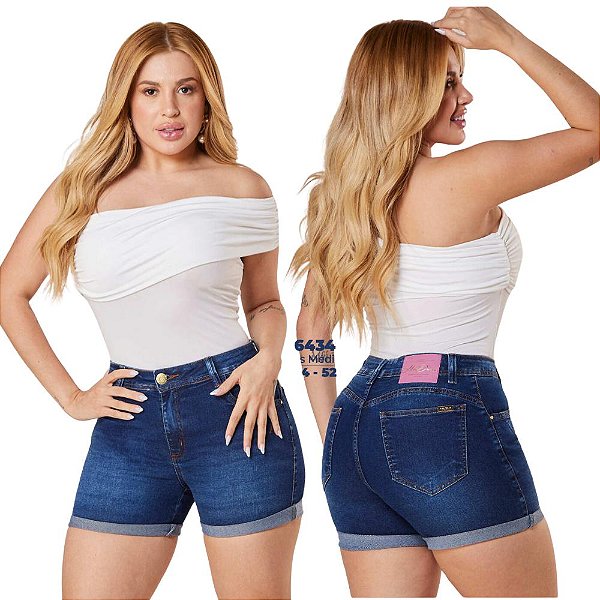 SHORTS MÉDIO UP - MAX DENIM 6434