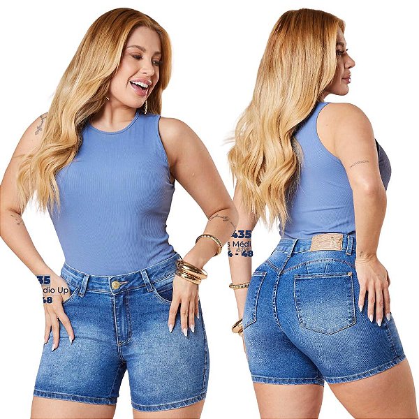 SHORTS MÉDIO UP - MAX DENIM 6435