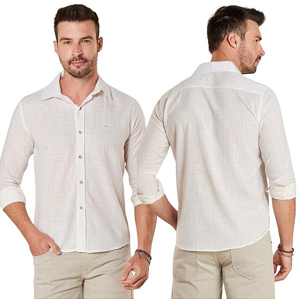 CAMISA EM LINHO - SLIM 11882